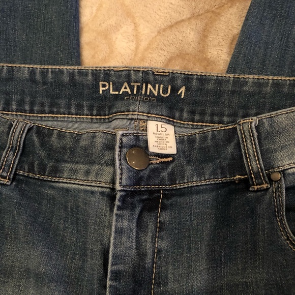 CHICO'S Platinum Jeans - Picture 3 of 5